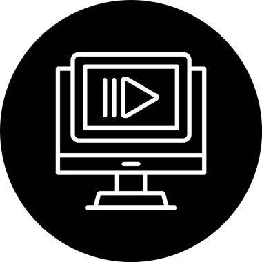 Yavaş Hareket Satırı Tersine Çevrilmiş Simge