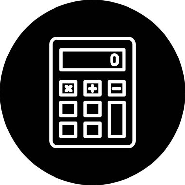 Hesaplayıcı Satırı Tersine Çevrilmiş Simge