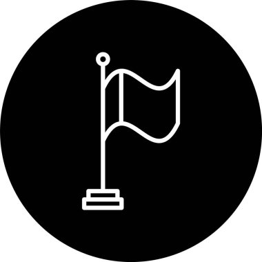 Bayrak Satırı Tersine Çevrilmiş Simge