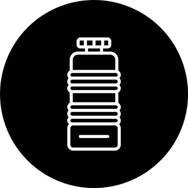 Su Şişe Hattı Tersine Çevrilmiş Simge