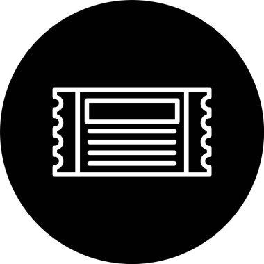 Bilet Satırı Tersine Çevrilmiş Simge