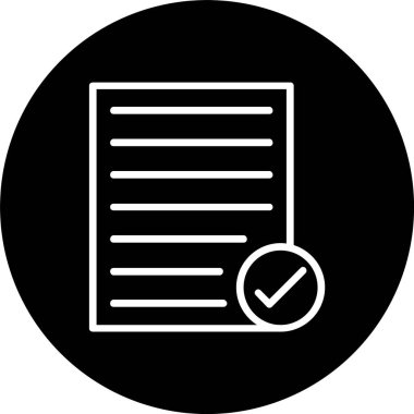 Kontrol Edilen Satır Tersine Döndürülmüş Simge