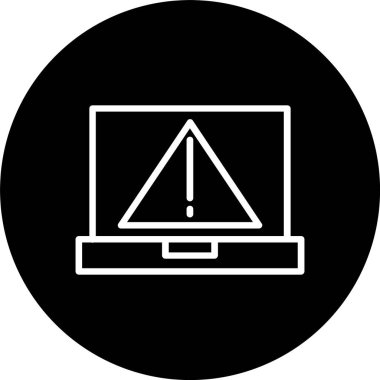 Uyarı Satırı Tersine Çevrilmiş Simge