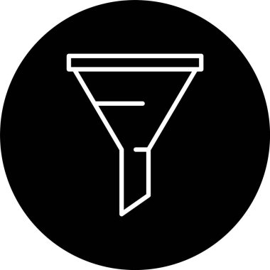 Filtre Satırı Tersine Çevrilmiş Simge