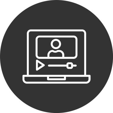 Vlog Satırı Tersine Çevrilmiş Simge