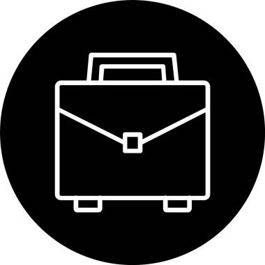 Evrak çantası Satırı Tersine Çevrilmiş Simge