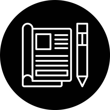 Editör Satırı Tersine Döndürülmüş Simge