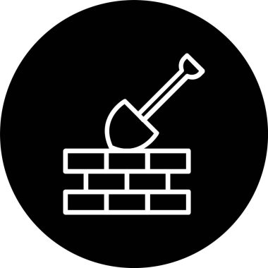 Duvar Satırı Tersine Döndürülmüş Simge