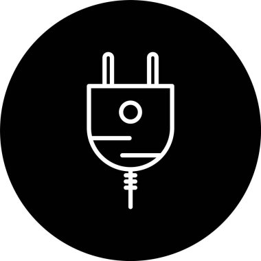 Güç Eklentisi Satırı Tersine Çevrilmiş Simge