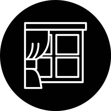 Perde Satırı Tersine Çevrilmiş Simge