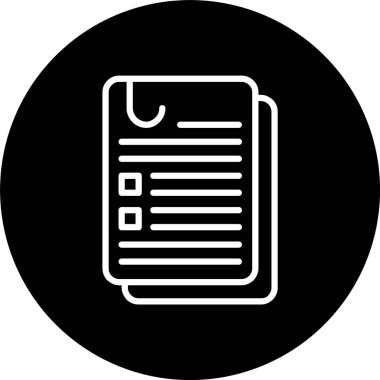 Atama Satırı Tersine Çevrilmiş Simge