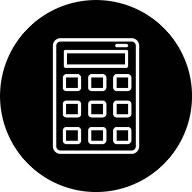 Hesaplayıcı Satırı Tersine Çevrilmiş Simge