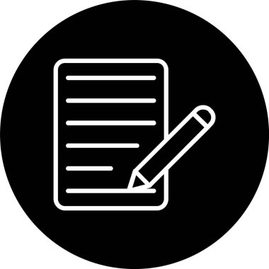 Notlar Satır Tersine Döndürülmüş Simge