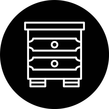 Gece Bekleme Hattı Tersine Çevrilmiş Simge