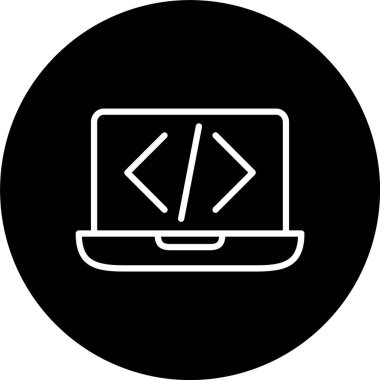 Kodlama Satırı Tersine Döndürülmüş Simge