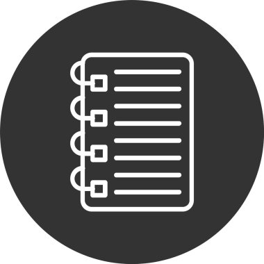 Notlar Satır Tersine Döndürülmüş Simge