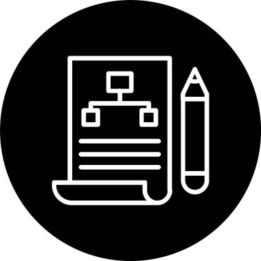 Proje Satırı Tersine Çevrilmiş Simge