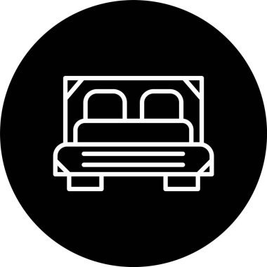 Yatak Satırı Tersine Çevrilmiş Simge