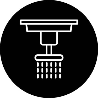 Fıskiye Hattı Tersine Çevrilmiş Simge