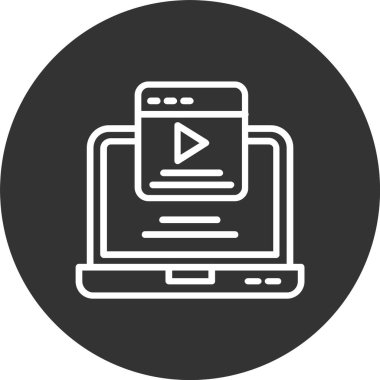 Ortam Satırı Tersine Çevrilmiş Simge