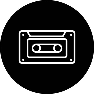 Kaset Satırı Tersine Çevrilmiş Simge