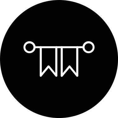 Bayrak Satırını Kutla Tersine Çevirilmiş Simge