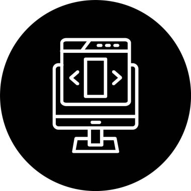 Ui Tasarım Satırı Tersine Çevrilmiş Simge