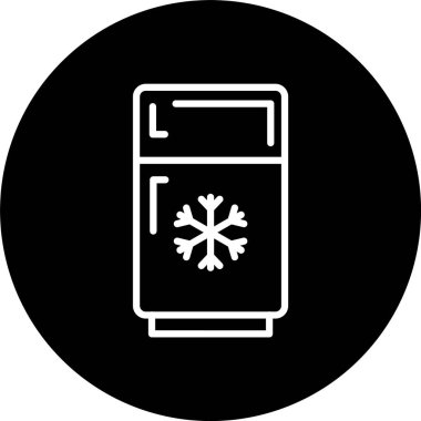 Buzdolabı Hattı Tersine Çevrilmiş Simge