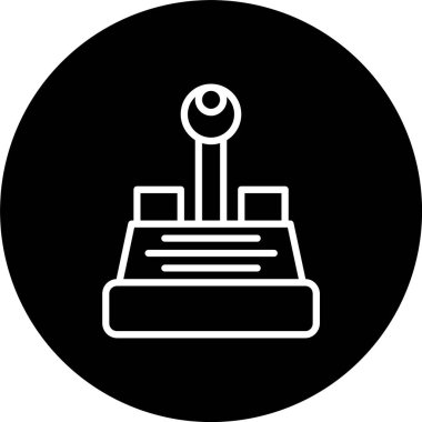 Joystick Satırı Tersine Çevrilmiş Simge