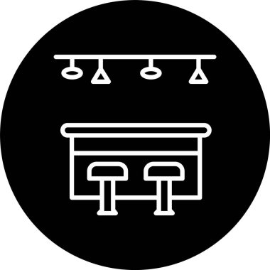 Çubuk Satırı Tersine Çevrilmiş Simge