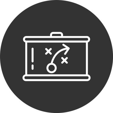 Strateji Çizgisi Tersine Çevrilmiş Simge