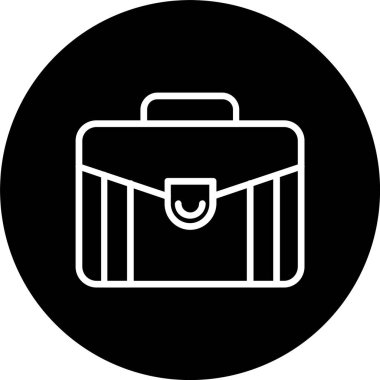 Evrak çantası Satırı Tersine Çevrilmiş Simge