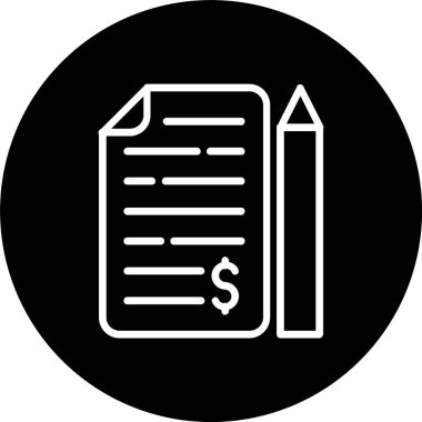 Mali Satır Tersine Çevrilmiş Simge