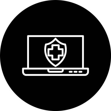 Antivirüs Hattı Tersine Çevrilmiş Simge