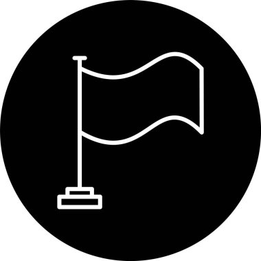 Bayrak Satırı Tersine Çevrilmiş Simge