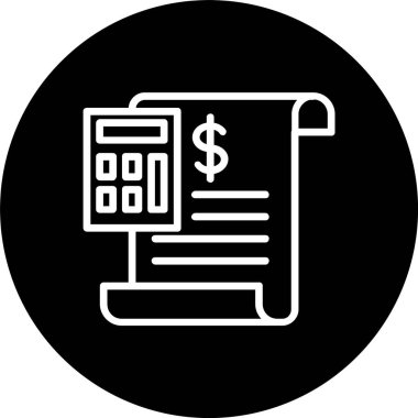 Muhasebe Satırı Tersine Çevrilmiş Simge