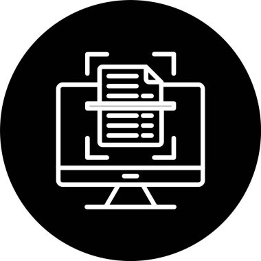 Tarayıcı Satırı Tersine Çevrilmiş Simge