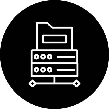 Sunucu Satırı Tersine Çevrilmiş Simge