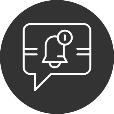 Bildirim Satırı Tersine Çevrilmiş Simge