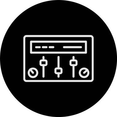 Kontrol Paneli Satırı Tersine Çevrilmiş Simge