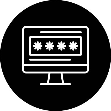 Parola Satırı Tersine Çevrilmiş Simge