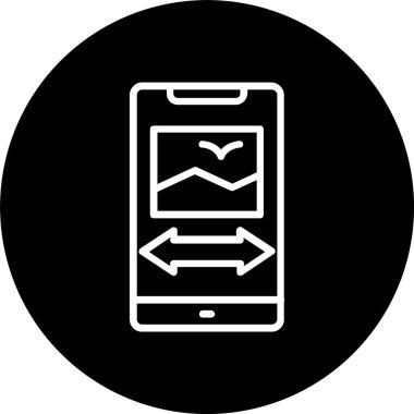 Satır Ters Döndürülmüş Simgeyi Kaydır