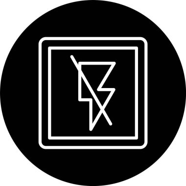 Flashcard Satırı Tersine Çevrilmiş Simge