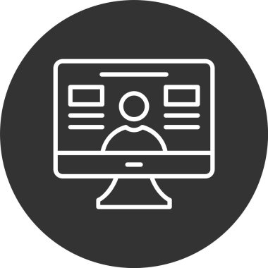 Eğitim Satırı Tersine Çevrilmiş Simge