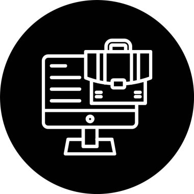 İş Satırı Tersine Çevrilmiş Simge