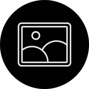 Resim Satırı Tersine Çevrilmiş Simge