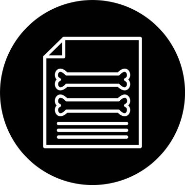 Kemik Çizgisi Tersine Çevrilmiş Simge