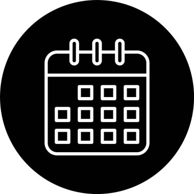 Takvim Satırı Tersine Çevrilmiş Simge