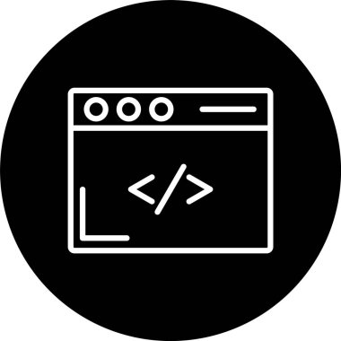 Kodlama Satırı Tersine Döndürülmüş Simge