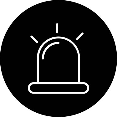 Siren Hattı Tersine Çevrilmiş Simge